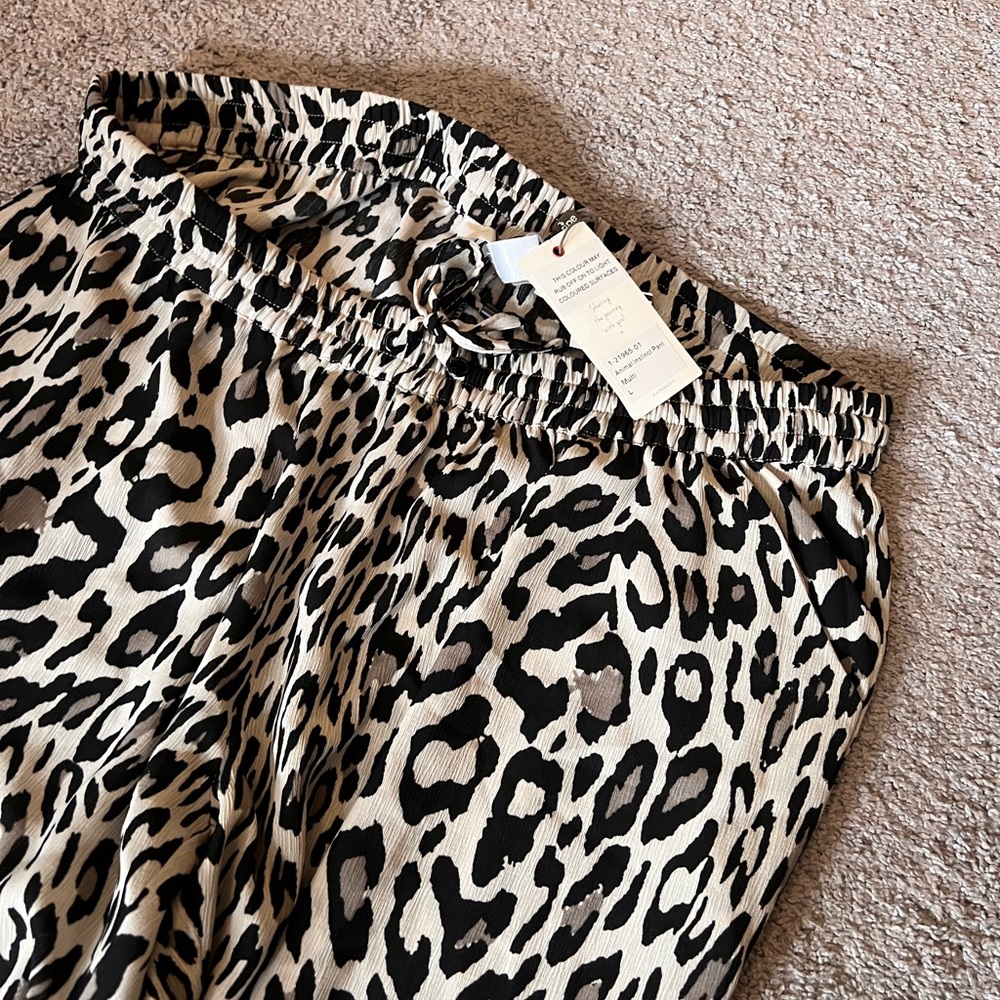 Cheetah Maternity Joggers